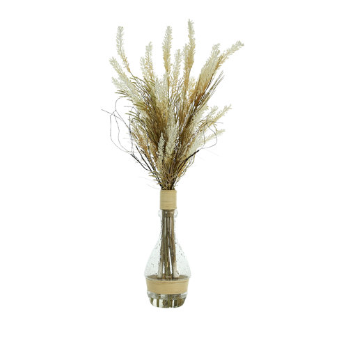 Primrue Pampas Grass Floral Arrangement in Vase Wayfair